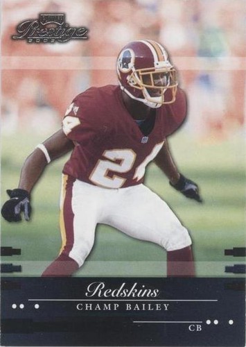 2002 Playoff Prestige Champ Bailey #148