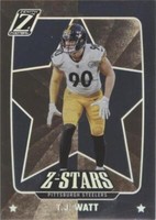 2022 Panini Zenith T.J. Watt #ZS-8