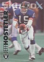 1993 Skybox Impact Jeff Hostetler #161