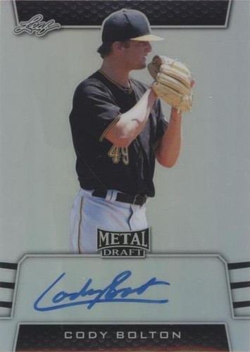 2019 Leaf Metal Draft - Cody Bolton #BA-CB1