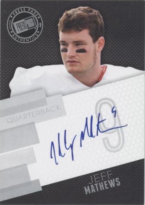 2014 Press Pass Jeff Mathews #PPS-JM3