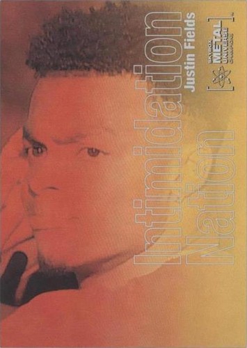 2021 Skybox Metal Universe Champions Justin Fields #IN-6