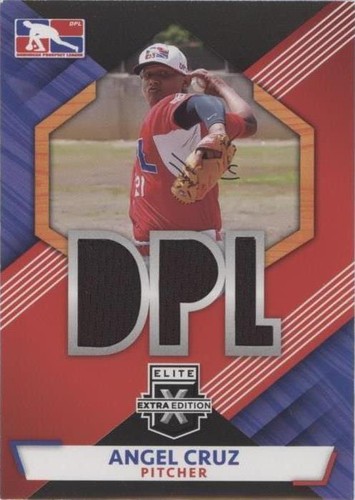 2021 Panini Elite Extra Edition - Angel Cruz #DPLM-AC