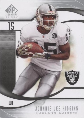 2009 SP Signature Edition Johnnie Lee Higgins #82