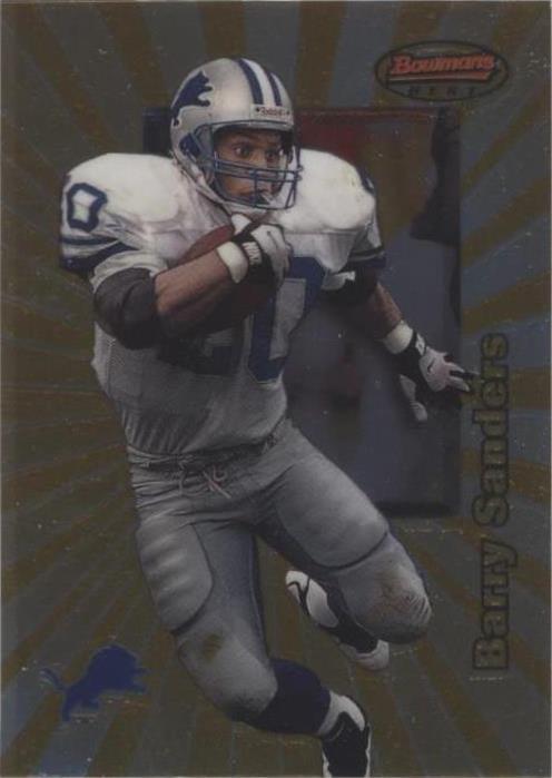 Bowman's Best Barry Sanders #100 1998