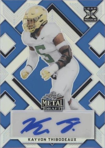 2022 Leaf Metal Draft Kayvon Thibodeaux #BA-KT1