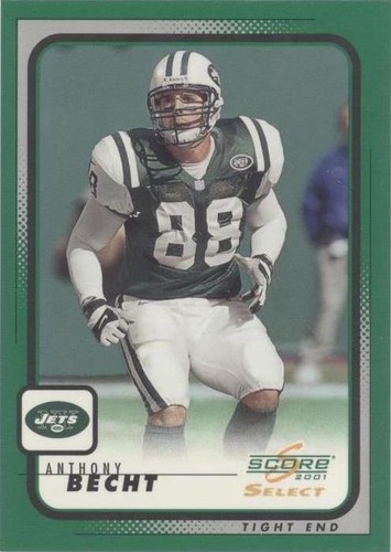 2001 Score Select Anthony Becht #142