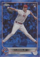 2022 Topps Chrome Update Series Sapphire Edition - Nick Lodolo #US298