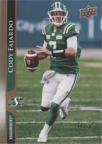2021 Upper Deck CFL Cody Fajardo #169