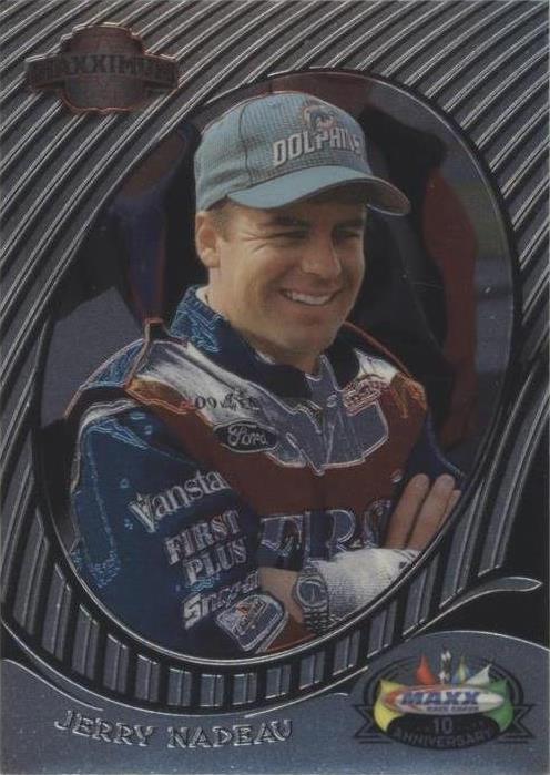 1998 Upper Deck Maxx 10th Anniversary - Jerry Nadeau #P13