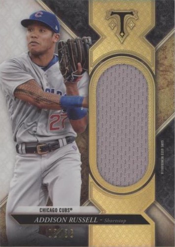 2017 Topps Triple Threads - Addison Russell #SJR-ARU