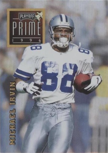 1996 Playoff Prime Michael Irvin #161