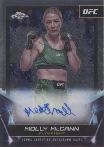 2024 Topps Chrome UFC - Molly McCann #FNA-MMC