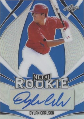 2020 Leaf Metal Rookie Autographs - Dylan Carlson #MR-DC1