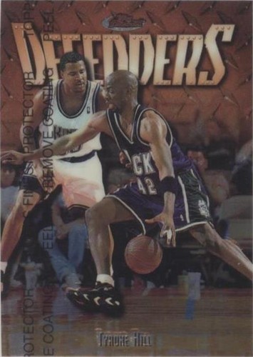 1997-98 Topps Finest - Tyrone Hill #182
