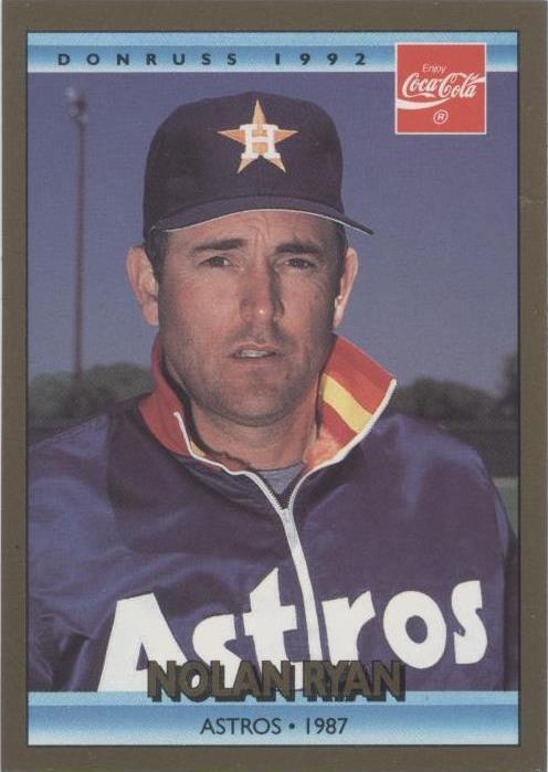 Donruss Coca-Cola 1992 Nolan Ryan serie profesional - Nolan Ryan #21