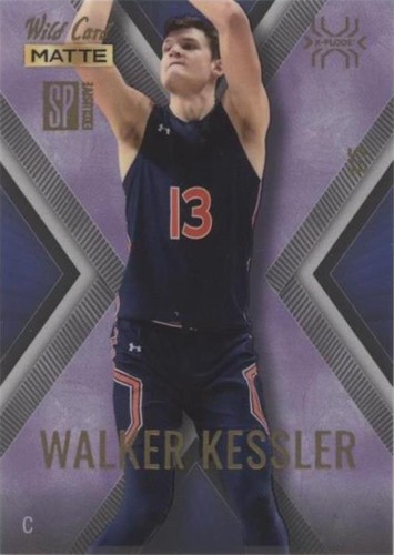 2022 Wild Card MATTE National Convention - Walker Kessler #MXPN-24