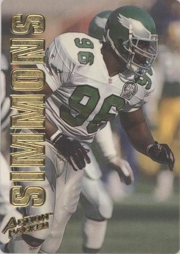 1993 Action Packed Clyde Simmons #73