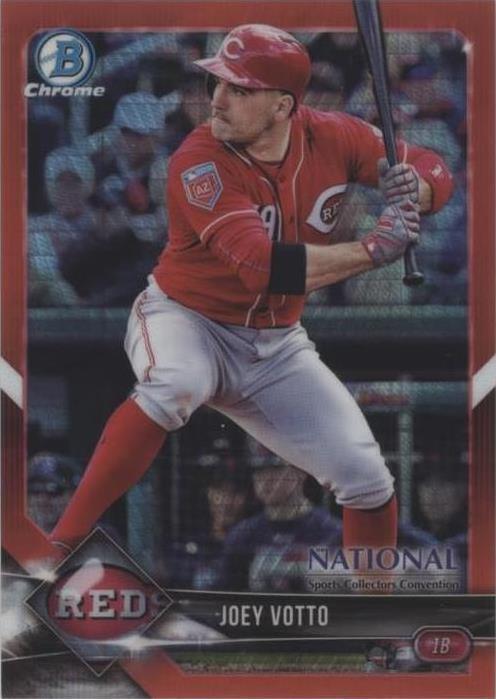 2018 Bowman Chrome National Convention - Joey Votto #BNR-JV