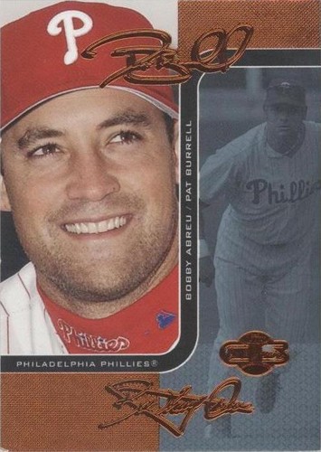 2006 Topps Co-Signers - Bobby Abreu Pat Burrell #86-B