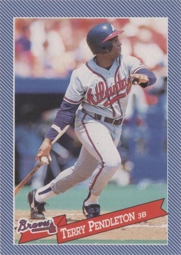 1993 Continental Baking Hostess Baseballs - Terry Pendleton #9