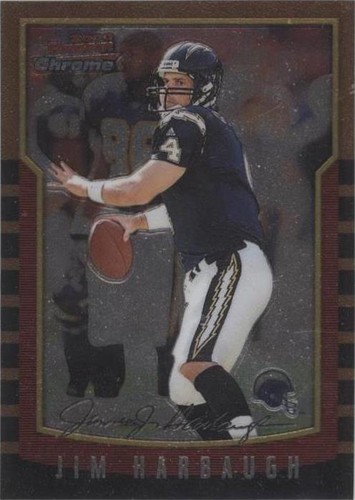 2000 Bowman Chrome Jim Harbaugh #40