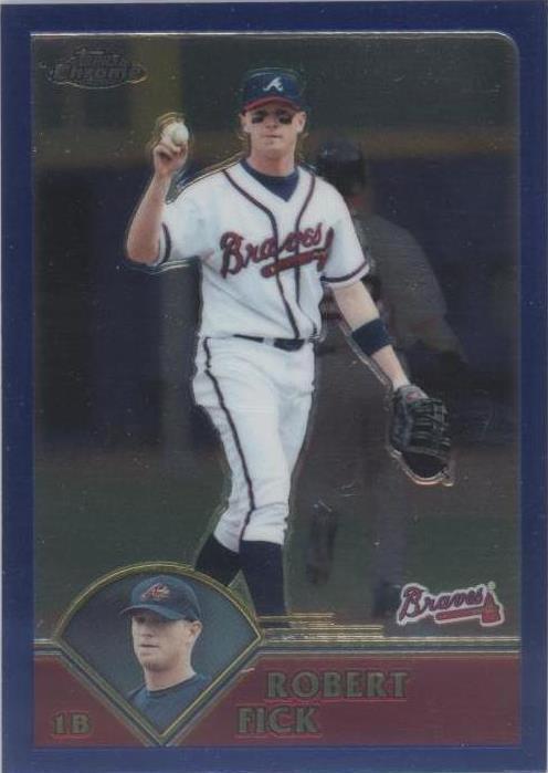 2003 Topps Chrome Traded & Rookies - Robert Fick #T28