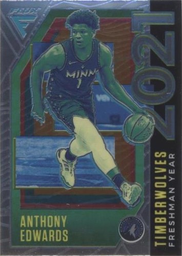 2020-21 Panini Flux - Anthony Edwards #3