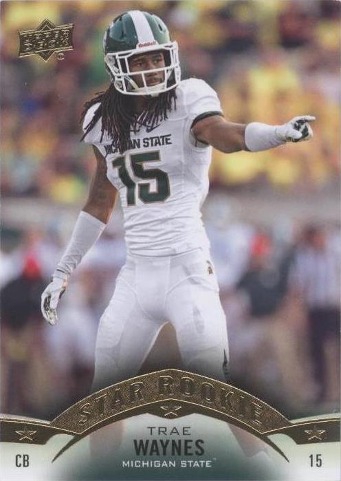 2015 Upper Deck Trae Waynes #193