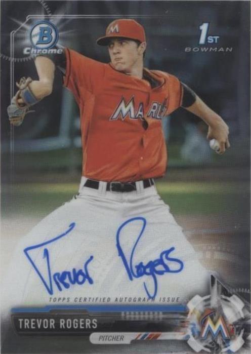 2017 Bowman Draft - Trevor Rogers #CDA-TR