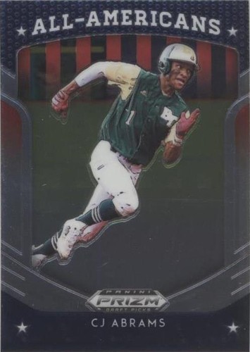 2019 Panini Prizm Draft Picks - C.J. Abrams #77