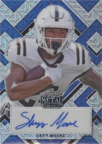 2022 Leaf Metal Draft Skyy Moore #PA-SM1