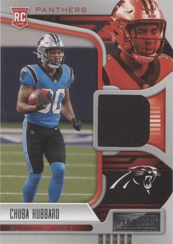 2021 Panini Playbook Chuba Hubbard #RMA-CHU