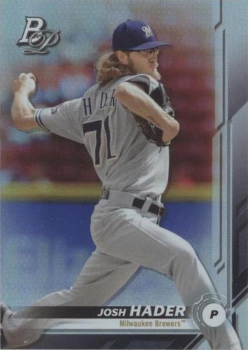 2019 Bowman Platinum - Josh Hader #23