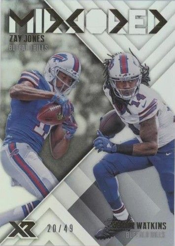 2017 Panini XR Sammy Watkins Zay Jones #M-ZJ