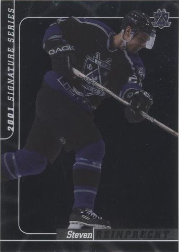 2000-01 In the Game Be A Player Signature Series - Steve Reinprecht #293