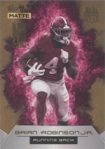 2022 Wild Card MATTE National Convention Brian Robinson Jr. #RHN-4