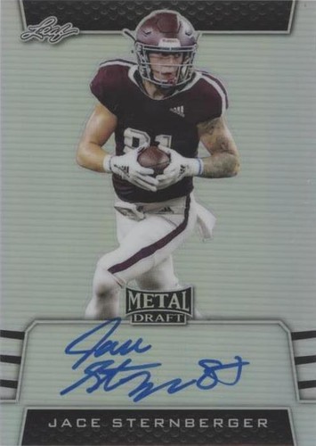 2019 Leaf Metal Draft Jace Sternberger #BA-JS3