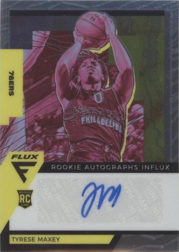2020-21 Panini Flux - Tyrese Maxey #RAI-MAX