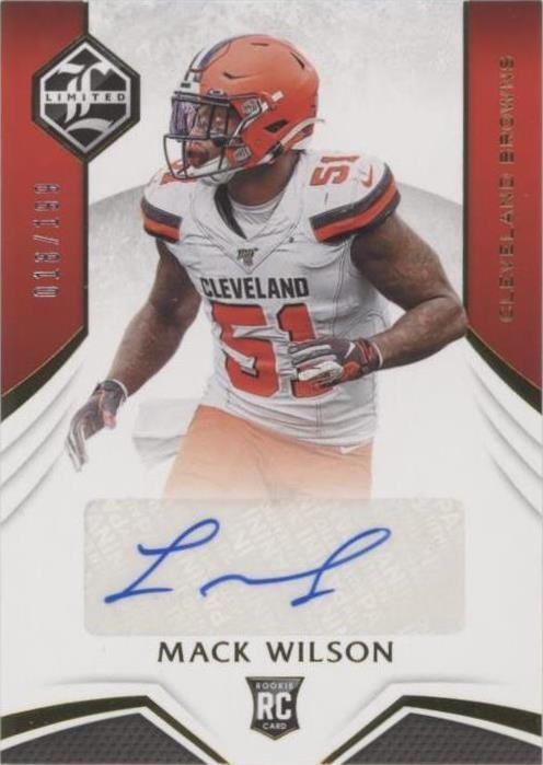 2019 Panini Limited Mack Wilson #197