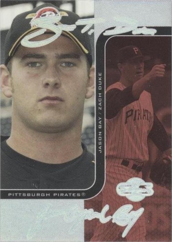 2006 Topps Co-Signers - Jason Bay Zach Duke #77-B