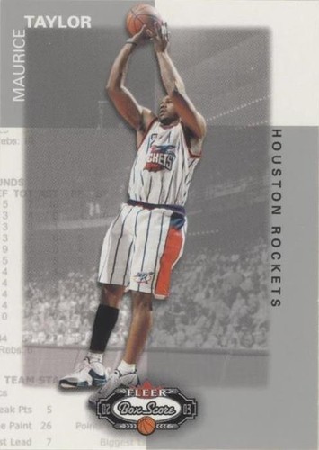 2002-03 Fleer Box Score - Maurice Taylor #124