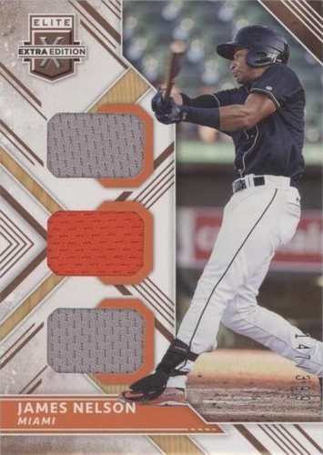 2018 Panini Elite Extra Edition - James Nelson #TM-JN