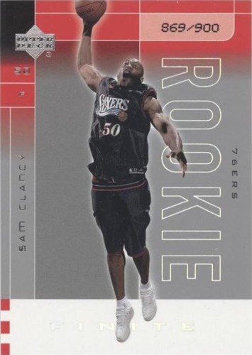 2002-03 Upper Deck Finite - Sam Clancy #217