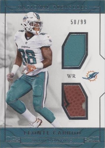 2016 Panini National Treasures Leonte Carroo #39