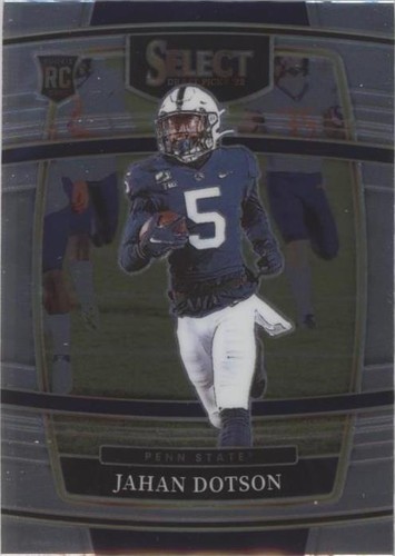 2022 Panini Select Draft Picks Jahan Dotson #87
