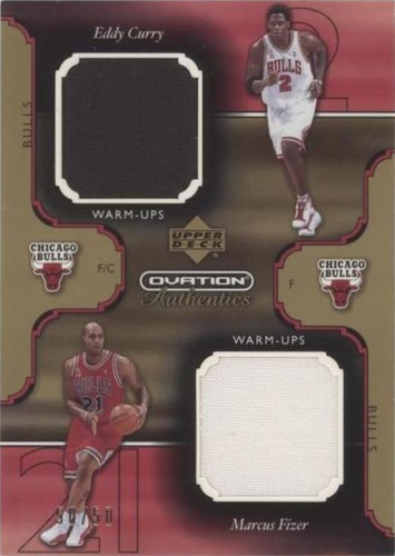 2002-03 Upper Deck Ovation - Marcus Fizer/Eddy Curry #EC/MF