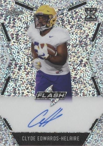 2020 Leaf Flash Clyde Edwards-Helaire #BA-CEH