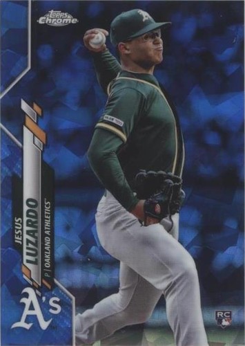 2020 Topps Chrome Sapphire Edition - Jesus Luzardo #110