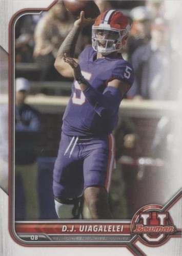2021-22 Bowman University D.J. Uiagalelei #89